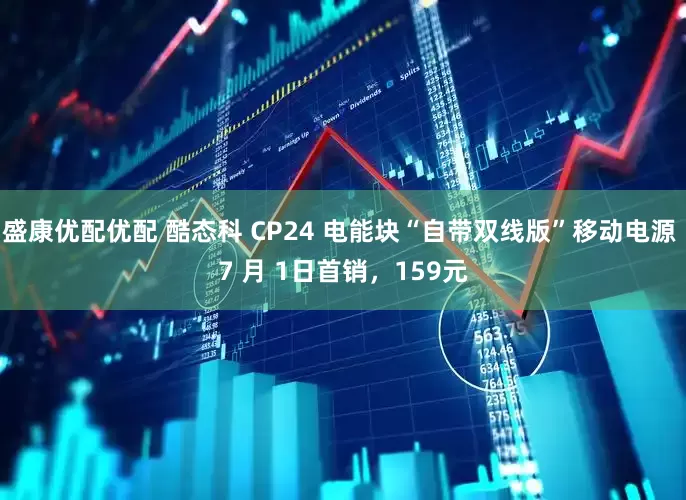 盛康优配优配 酷态科 CP24 电能块“自带双线版”移动电源 7 月 1日首销，159元